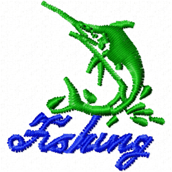 Diving Embroidery Design 4 Diving Embroidery Design 4
